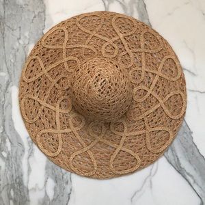 Scala Wide Brim Straw Hat